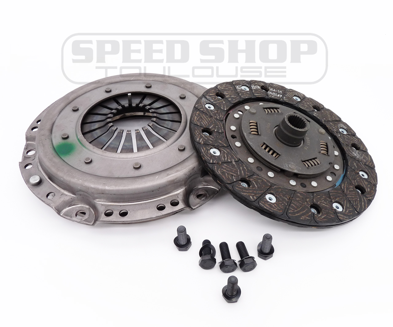 kit embrayage 200mm guide vis type1 4kg700gr 44261 44223 speedshop1 Kit embrayage 200mm guidé Type 1 – Image 1